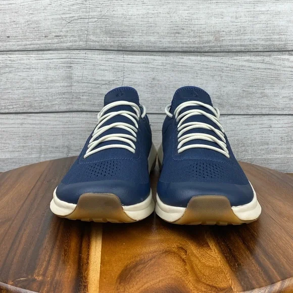 OluKai Kaholo Navy Blue Lace Up Sneaker Lightweight Mesh Men’s Shoe Size 11